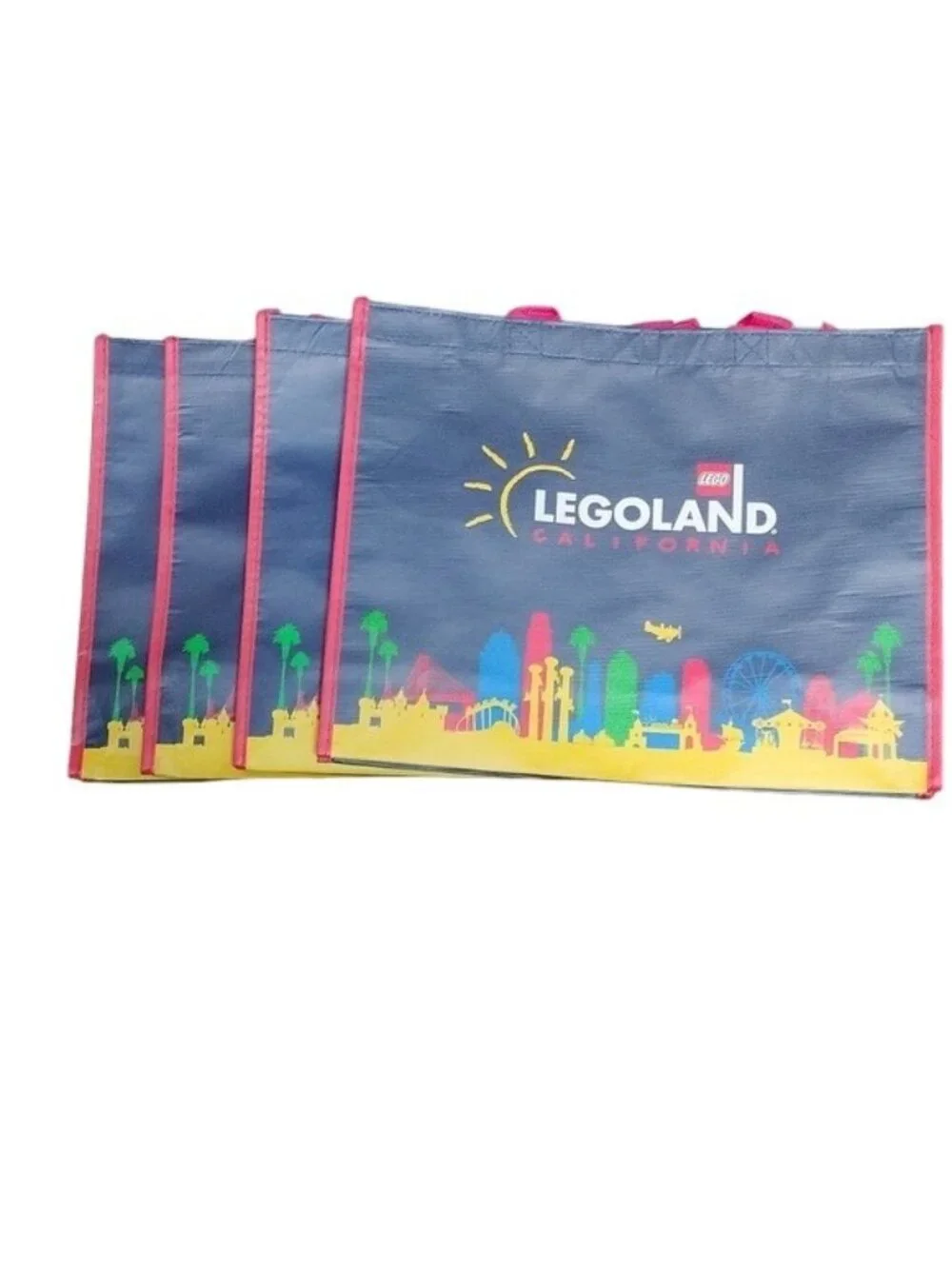 Legoland California Gift Bags, Set of 4: all Medium